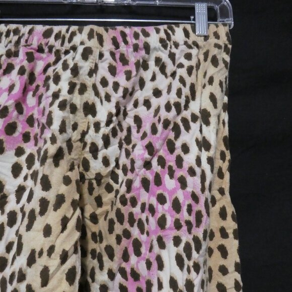JOE FRESH | medium | 100% Cotton | Leopard Print Pajama Pants - Picture 12 of 16